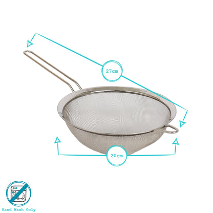 20cm Stainless Steel Sieve