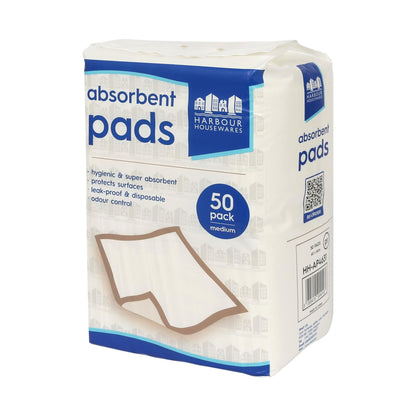 Disposable Incontinence Bed Pads - 45cm x 60cm - Pack of 50