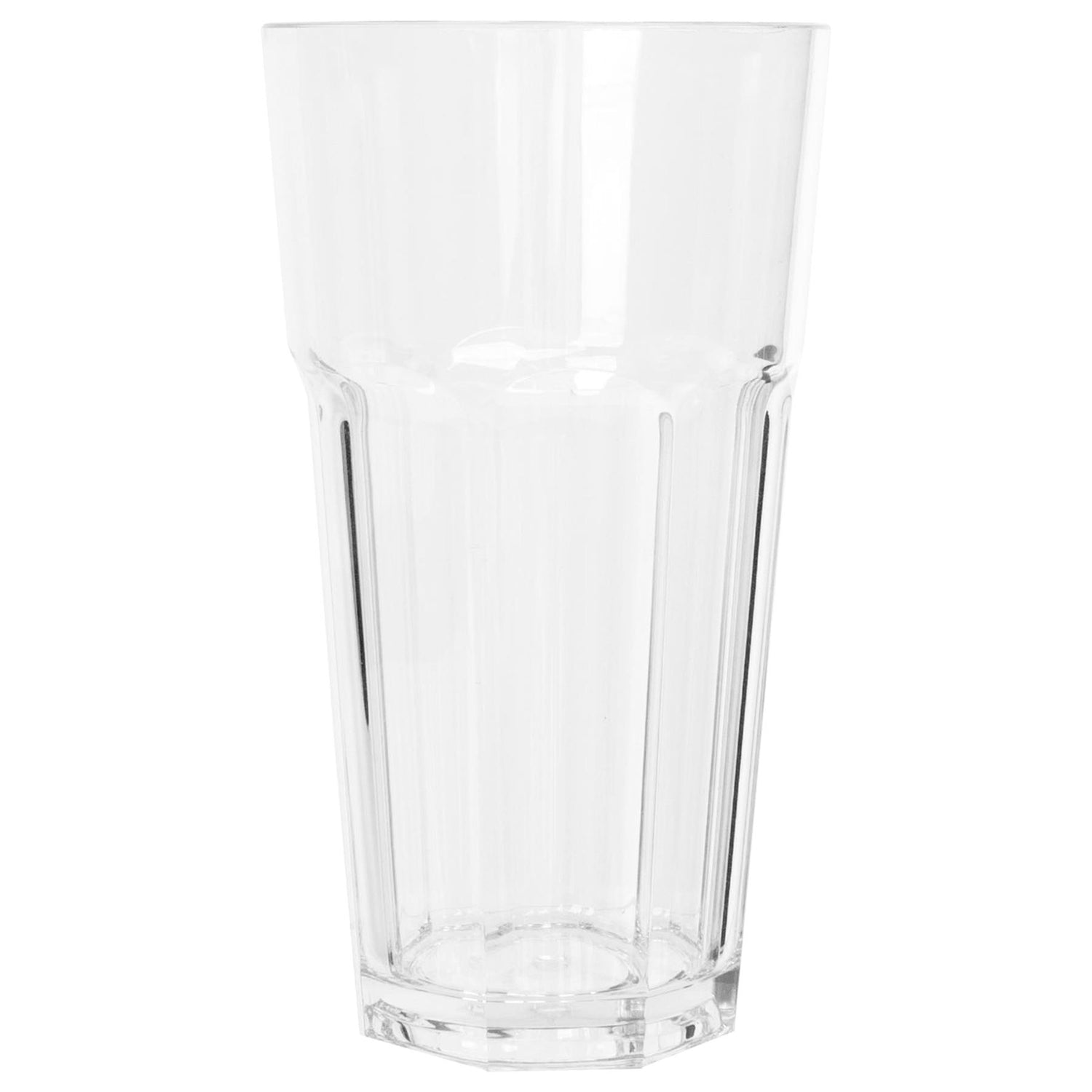 665ml Reusable Plastic Highball Glasses - Pack of 6