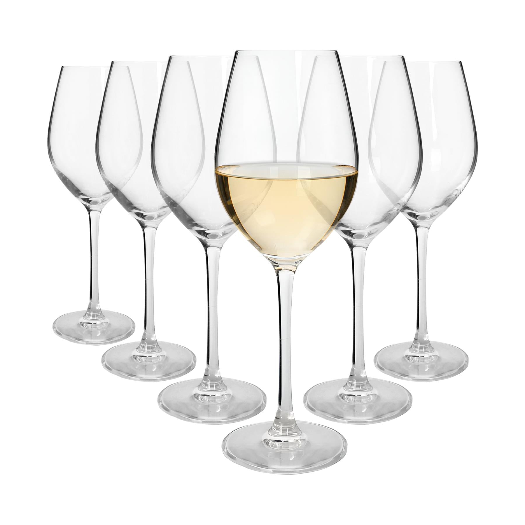 350ml Mayfair Crystal White Wine Glasses - Pack of 6