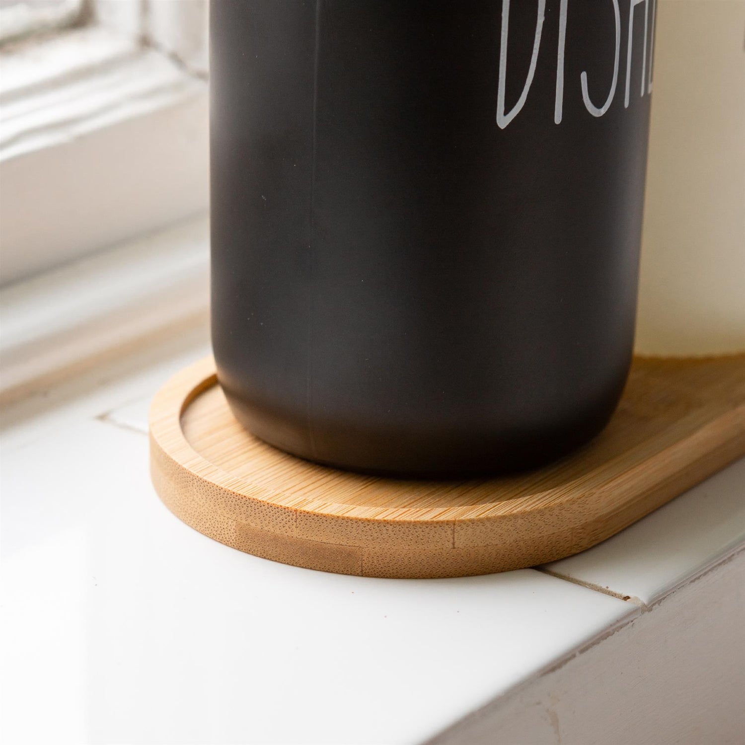 Bamboo Soap Dispenser Tray - 17.5cm