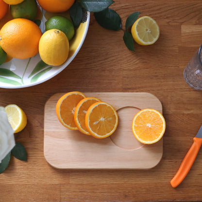 Wooden Tea &amp; Biscuit Serving Board - 23cm x 15cm