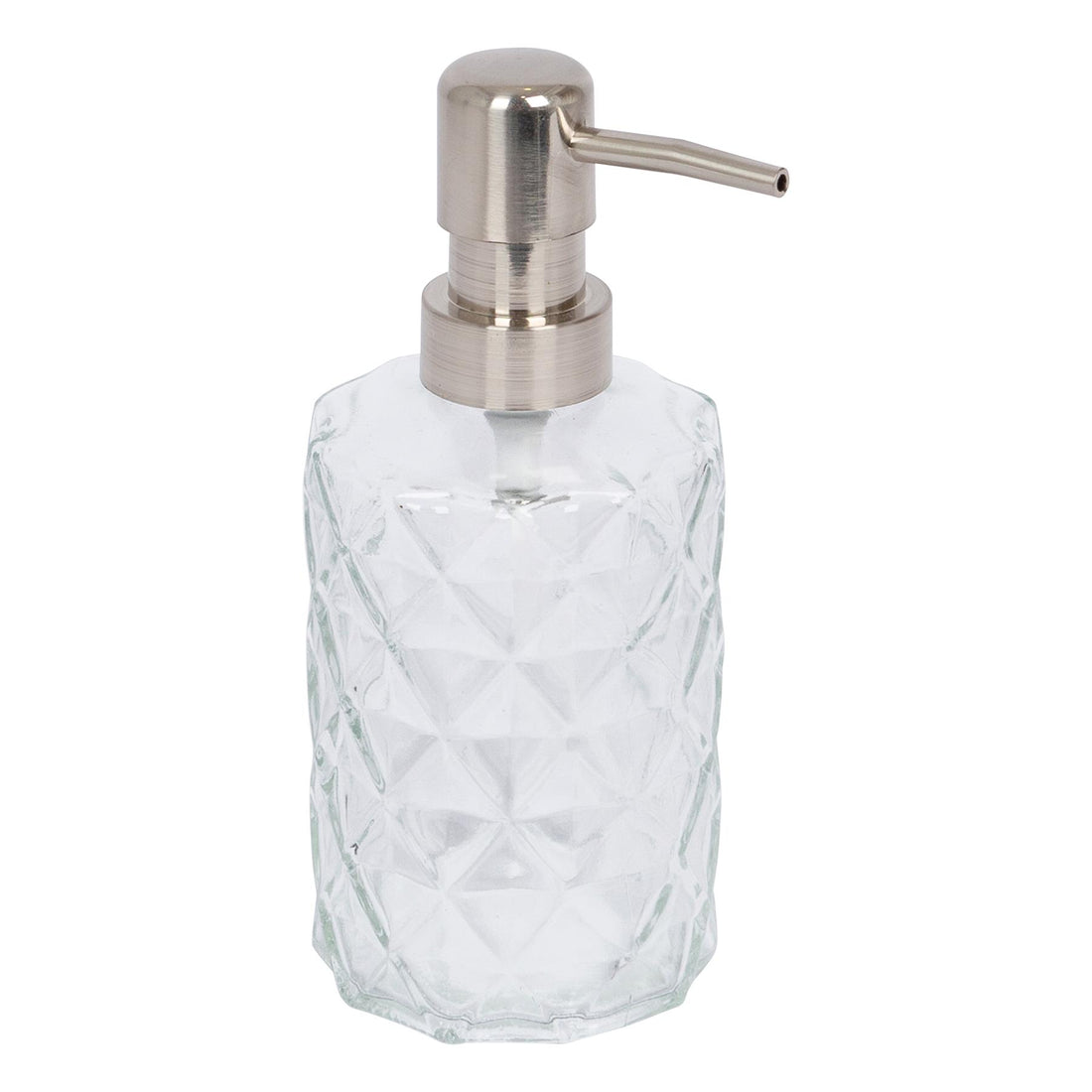 Prism Glass Soap Dispenser - 330ml - By Harbour Housewares