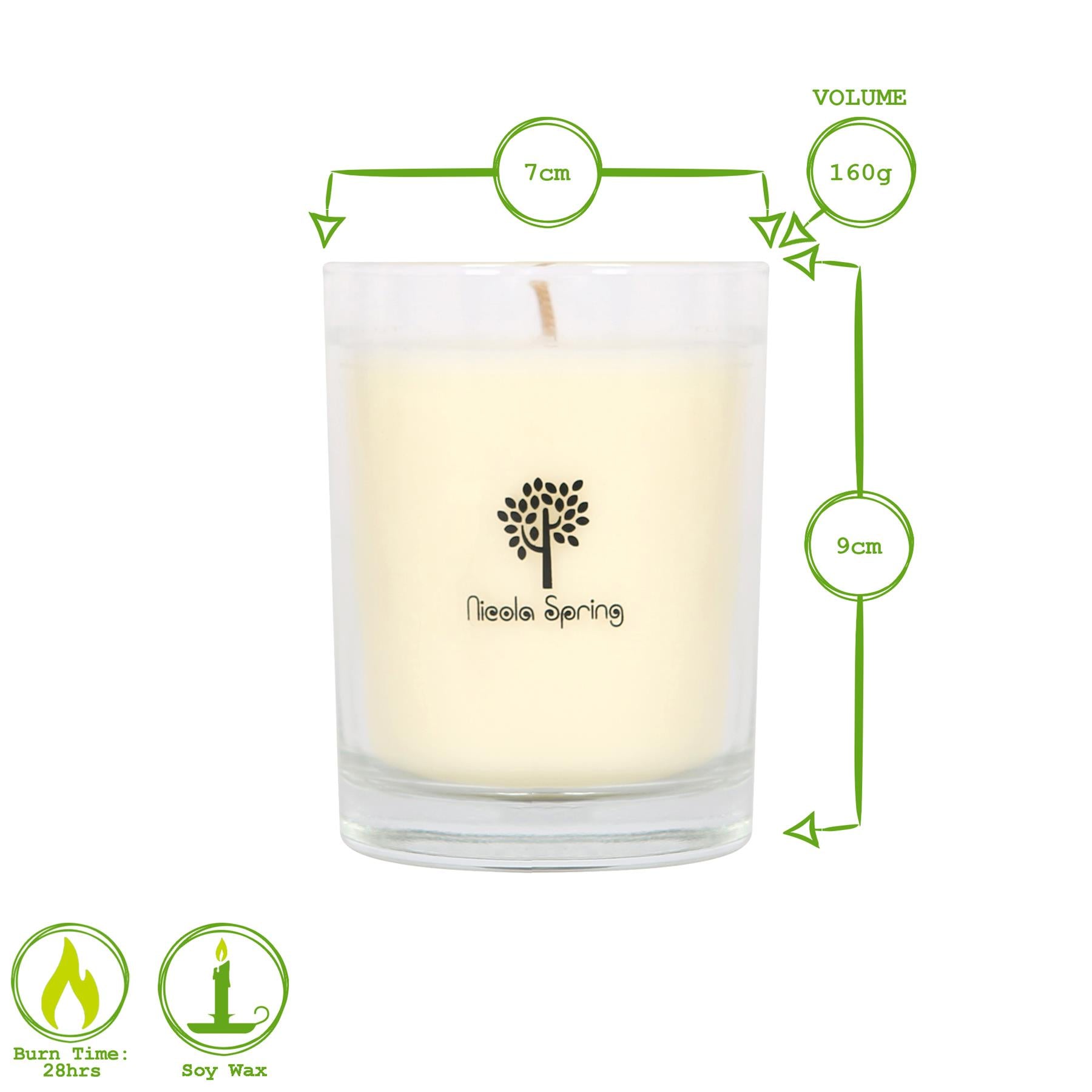 Soy Wax Scented Candle - 160g - Mulled Wine