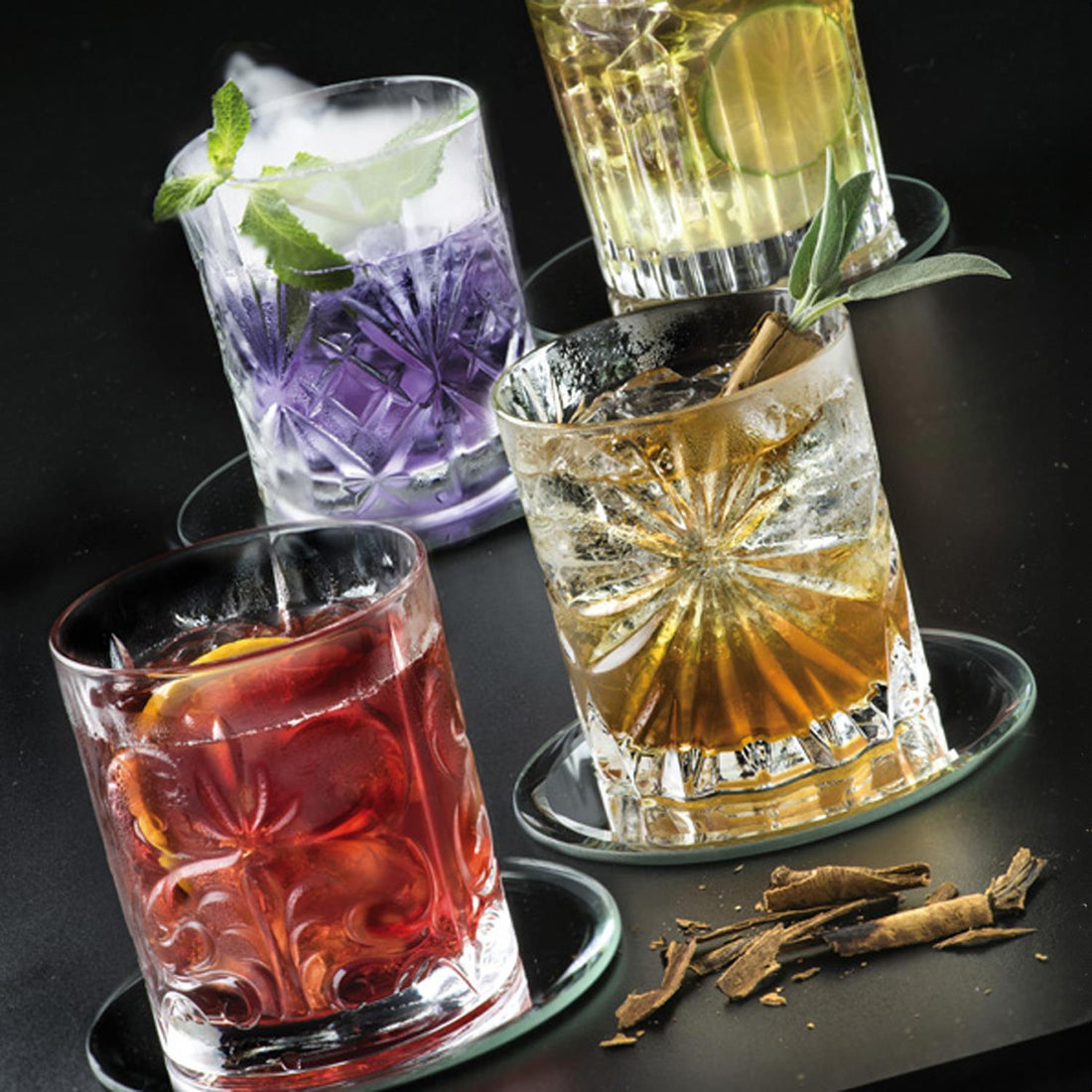 8 Piece Mixology Glassware Set