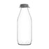 1 Litre Sute Glass Water Bottle with Silicone Lid