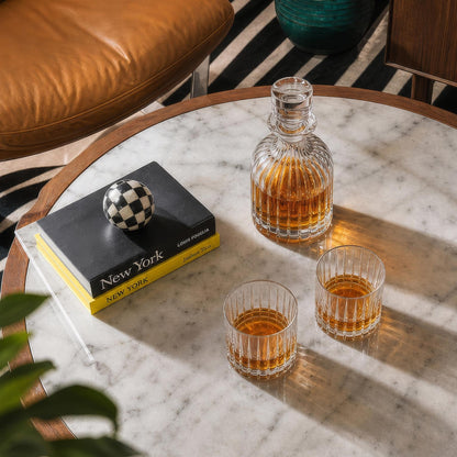 360ml Timeless Crystal Double Whisky Glasses - Pack of 6