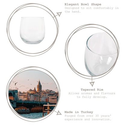 415ml Gaia Whisky Glasses - Pack of 6