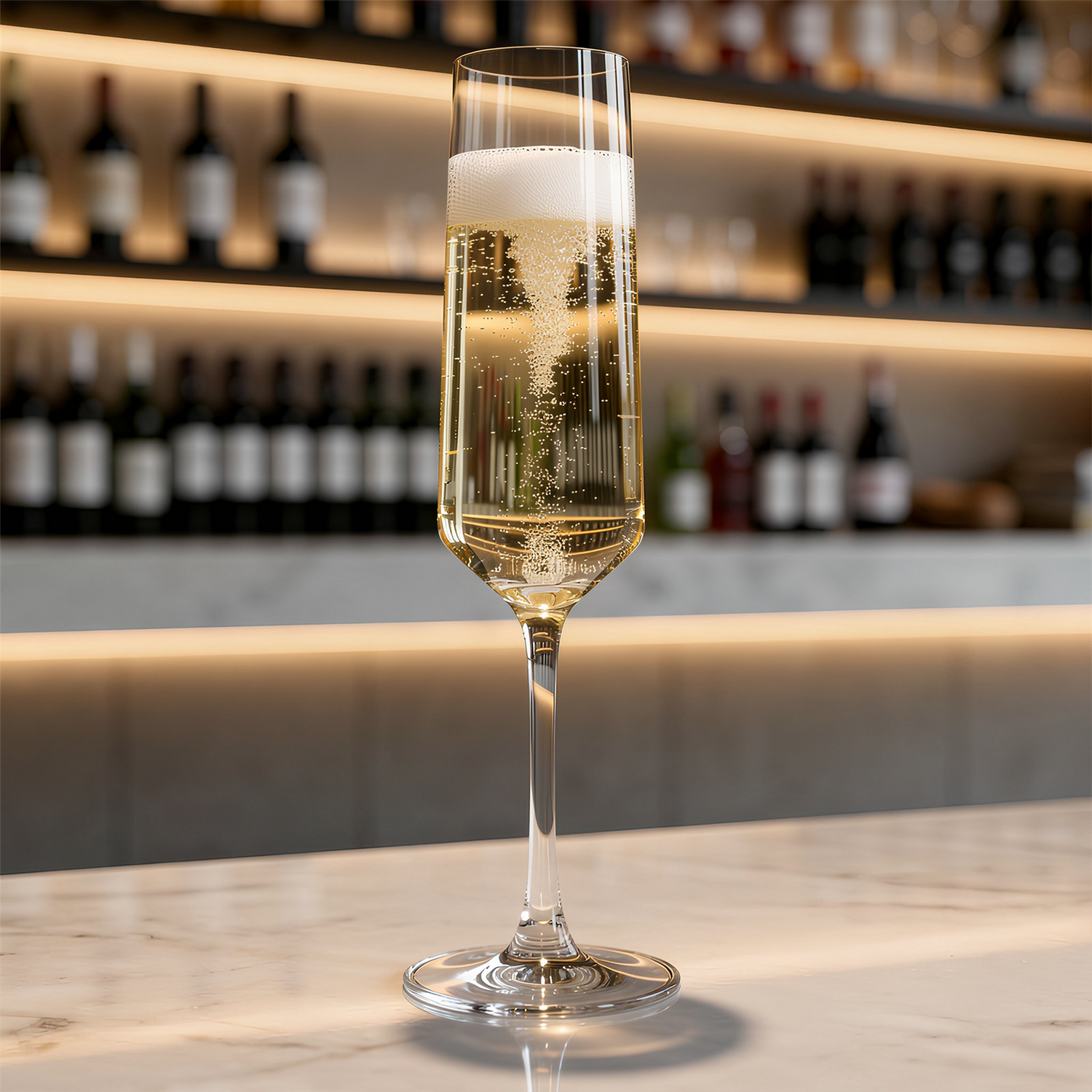 210ml Soho Crystal Champagne Flutes - Pack of 6