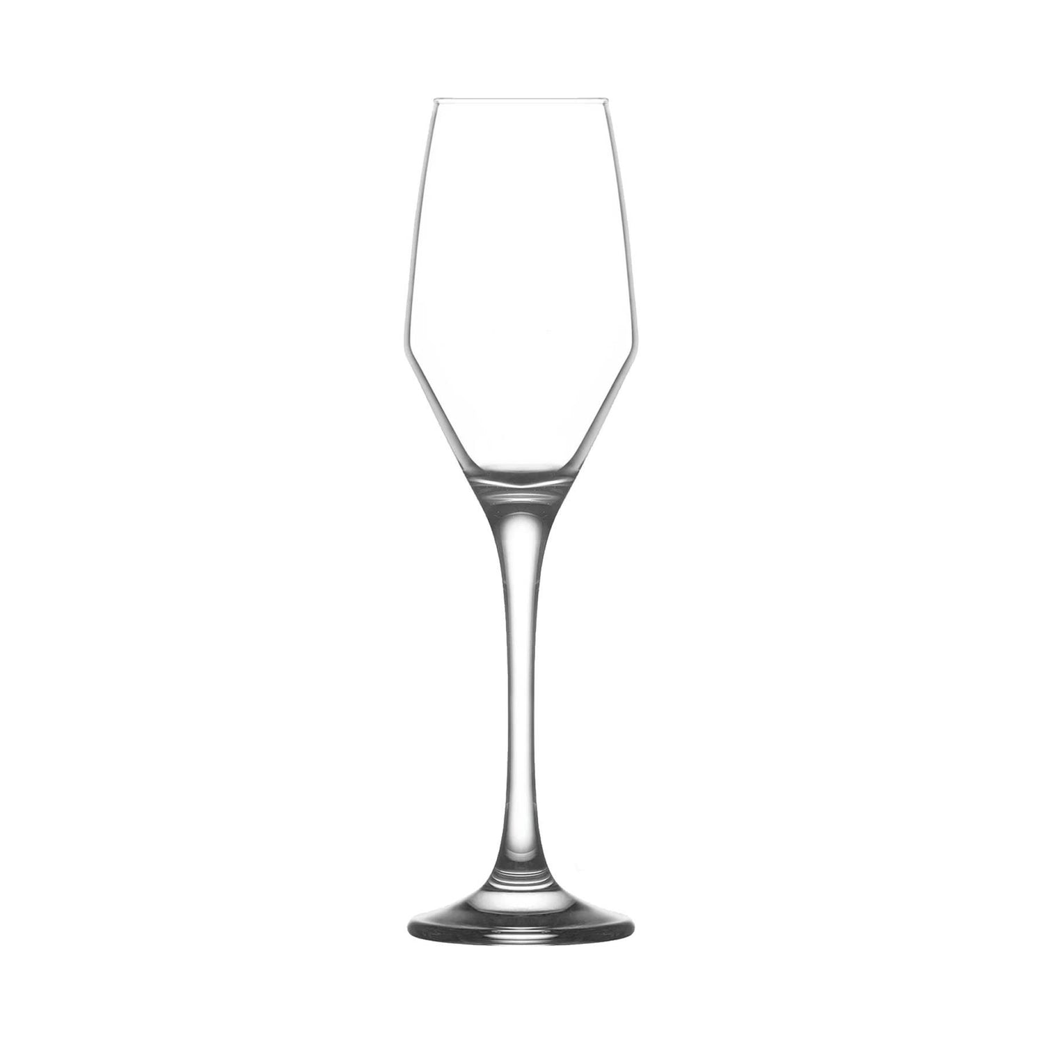 230ml Ella Glass Champagne Flutes - Pack of Six