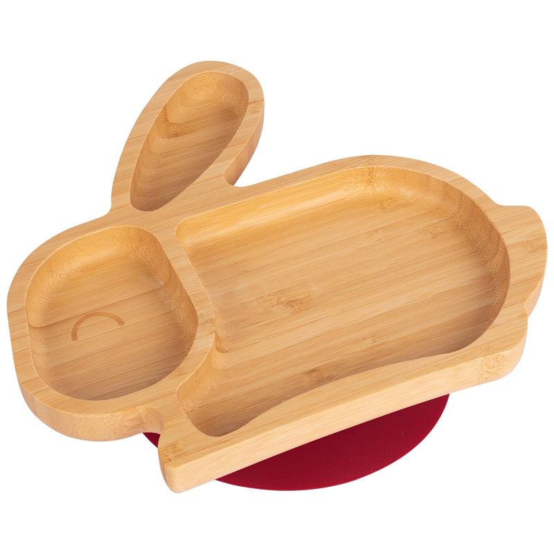 Bamboo Rabbit Baby Feeding Plate with Suction Cup - By Tiny Dining