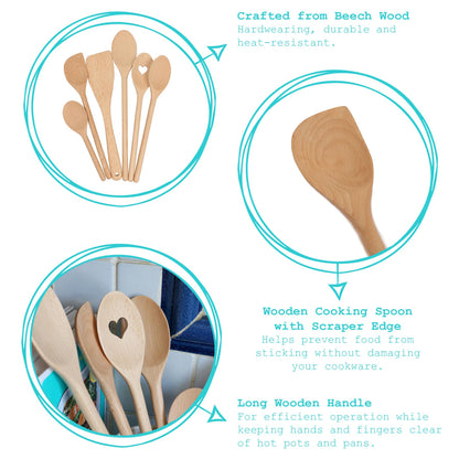 Wooden Scraper Spoon - 30cm