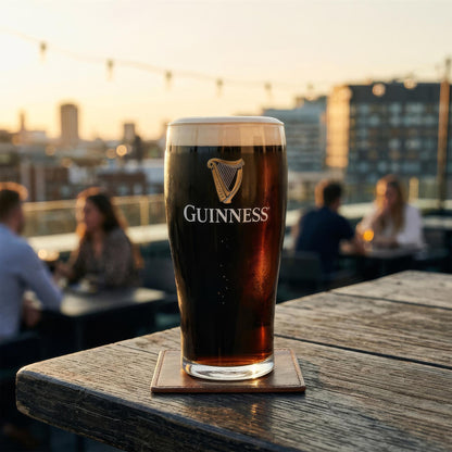 Guinness Tulip Pint Glass