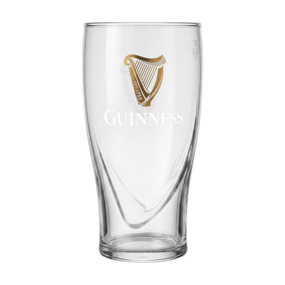 Guinness Embossed Pint Glass