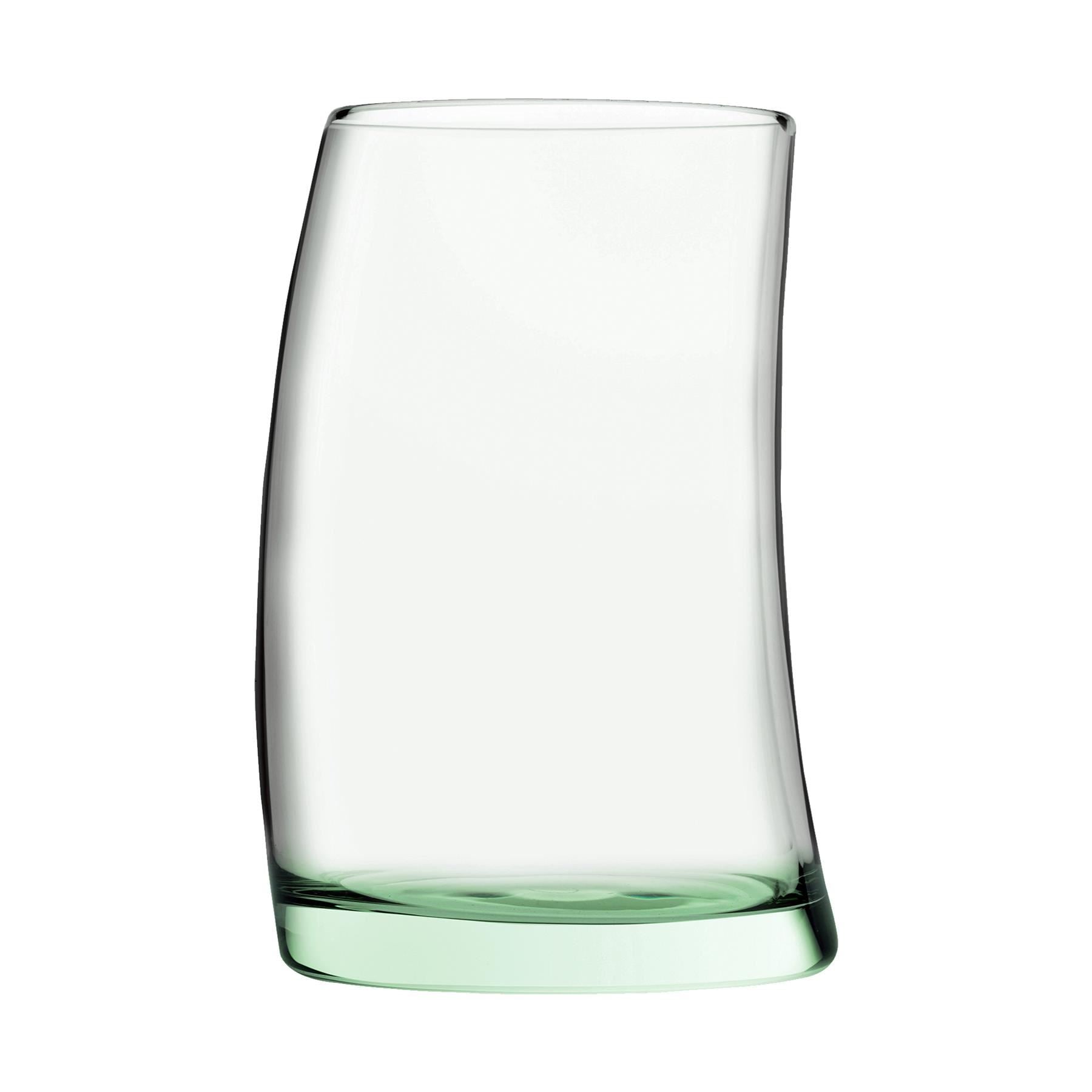 275ml Aware Penguen Recycled Glass Tumblers - Green - Pack of 4