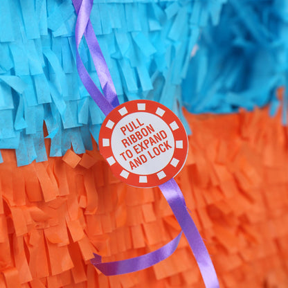 Number 1 Pop-Out Pinata with Stick &amp; Blindfold - Multi Stick