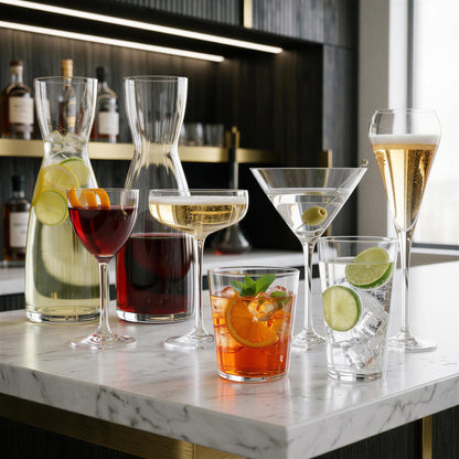 320ml Hoxton Crystal Highball Glasses - Pack of Six