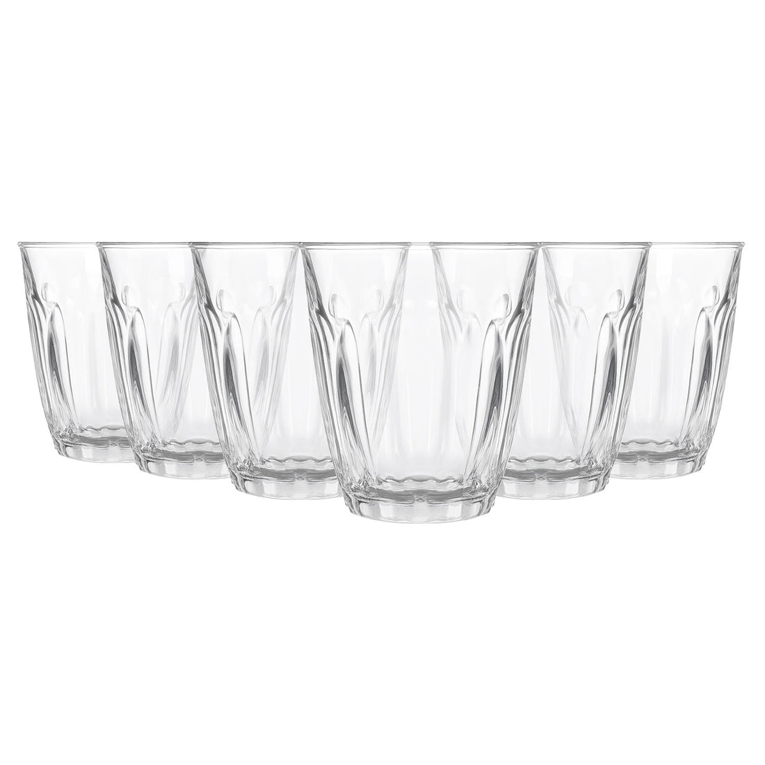 100ml Fluted Glass Tumblers - Pack of 6