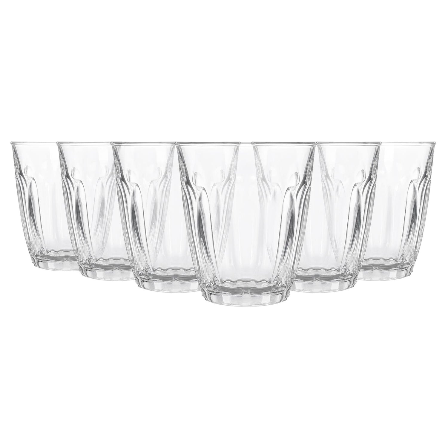 100ml Fluted Glass Tumblers - Pack of 6