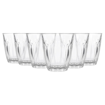 100ml Fluted Glass Tumblers - Pack of 6