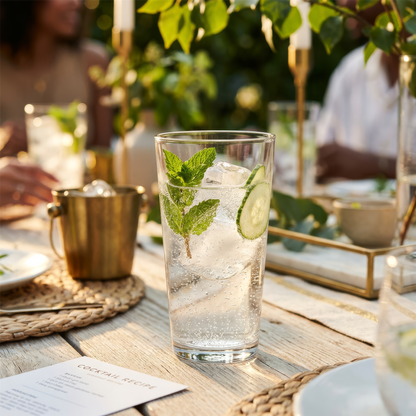 12 Piece Hoxton Crystal Tumbler Set