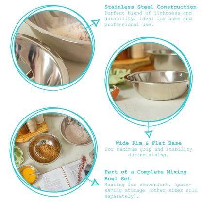 5.5L Stainless Steel Mixing Bowl