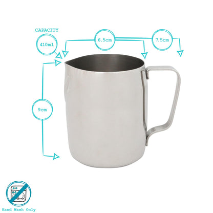 Stainless Steel Milk Jug - 410ml