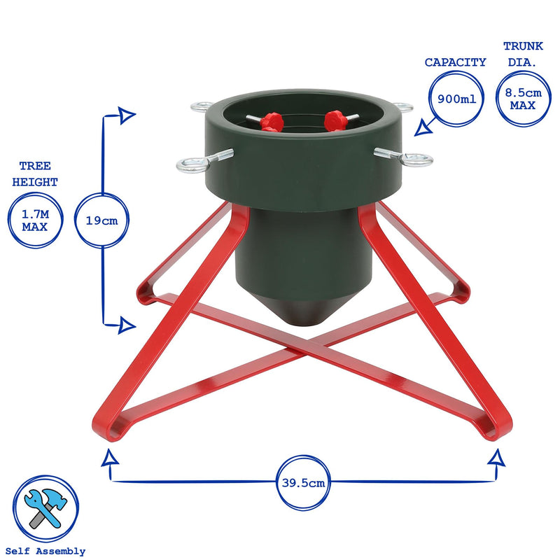 Classic Real Christmas Tree Stand - 3in - By Harbour Housewares