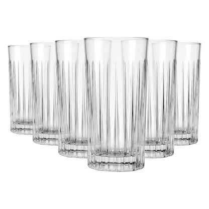 440ml Timeless Crystal Highball Glasses - Pack of 6
