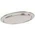 60cm x 41cm Oval Stainless Steel Serving Platter - By Argon Tableware