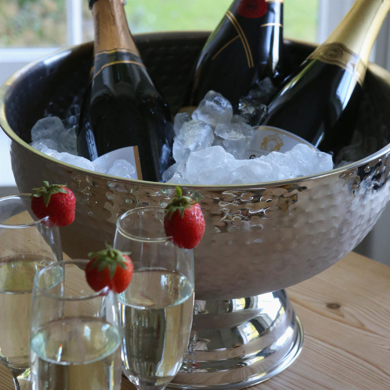 Stainless Steel Champagne Ice Bucket - 35cm - By Rink Drink