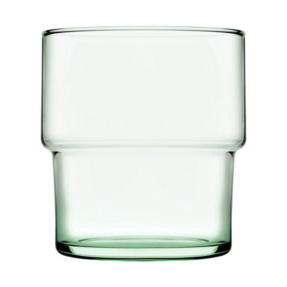 300ml Aware Hill Recycled Glass Stacking Tumblers - Green - Pack of 4