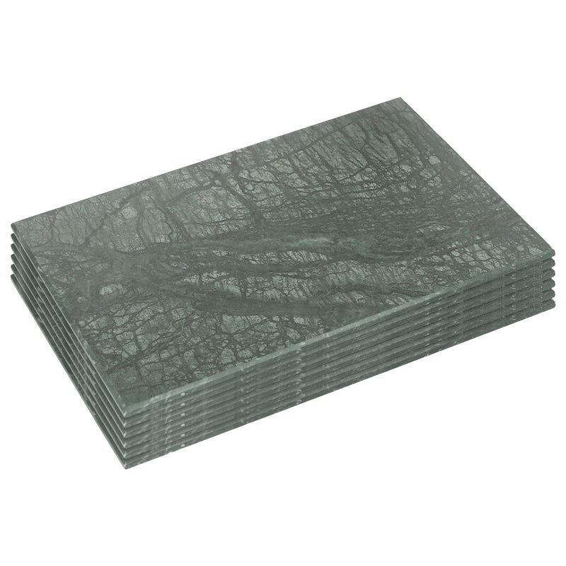 30cm x 20cm Rectangular Marble Placemats - Pack of Six - By Argon Tableware