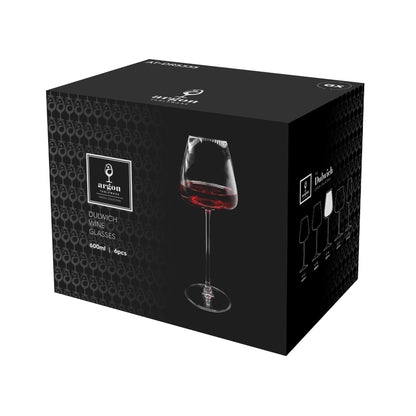 600ml Dulwich Crystal Red Wine Glasses - Pack of Six