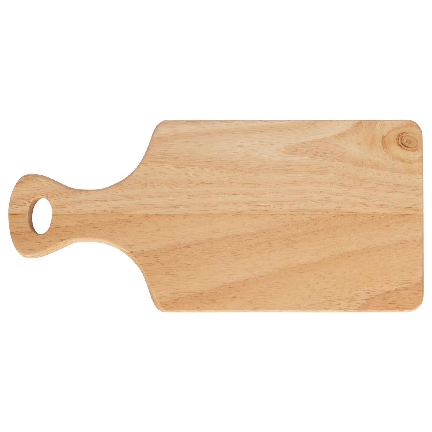 Wooden Chopping Board with Handle - 34cm x 16cm