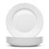 Round Opalware Buffet Dinner Plates - 22.5cm - White - Pack of 6