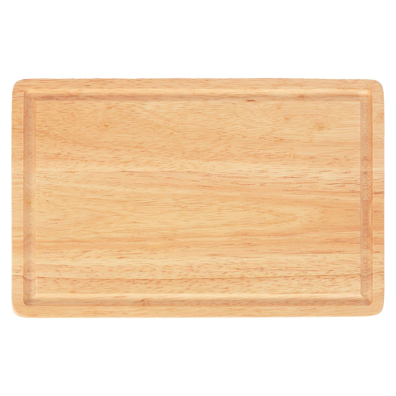 Wooden Butchers Block Chopping Board - 30cm x 20cm - By Argon Tableware