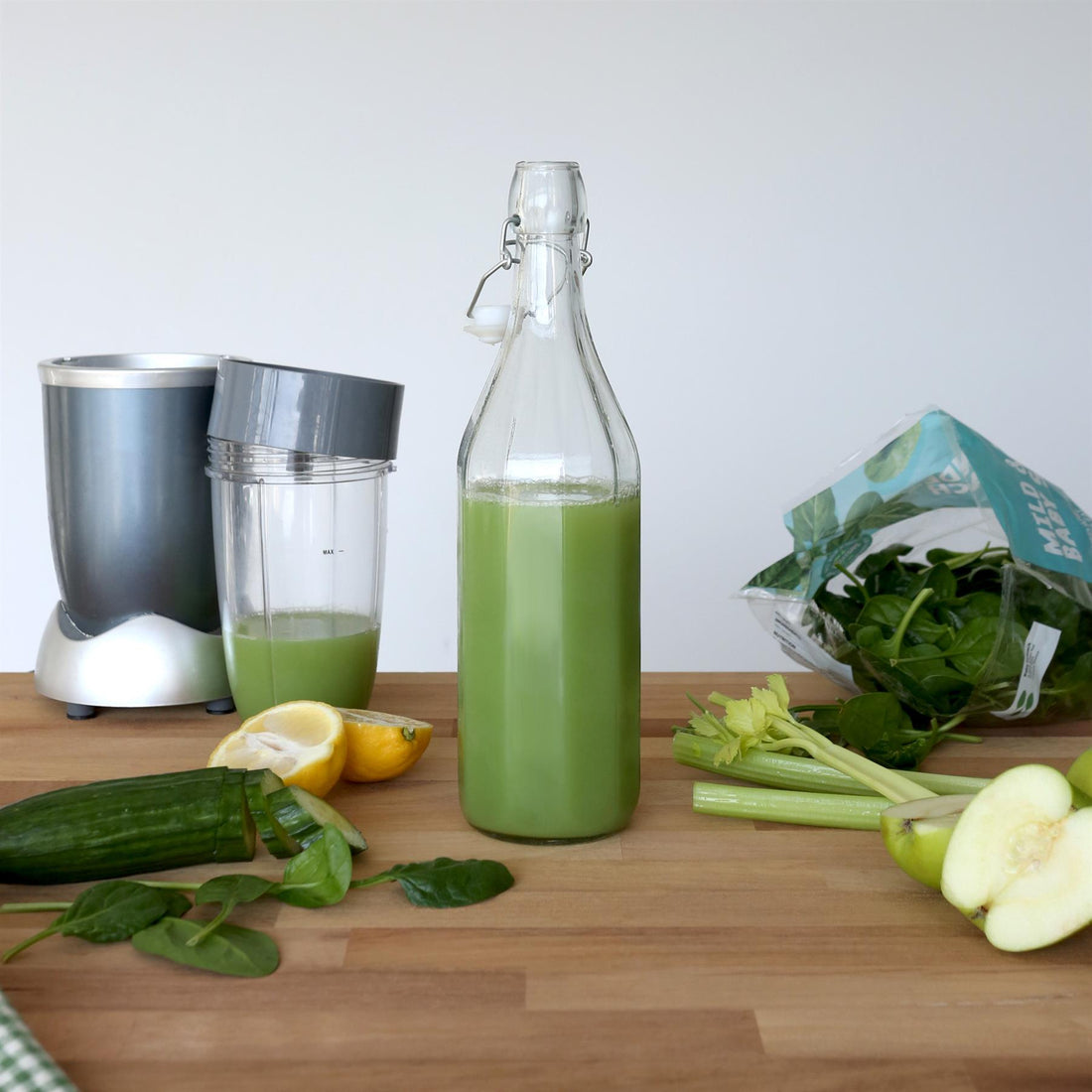 1.1L Glass Swing-Top Bottle