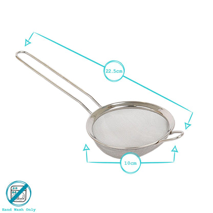 10cm Stainless Steel Sieve