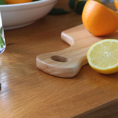 Wooden Chopping Board with Handle - 34cm x 16cm