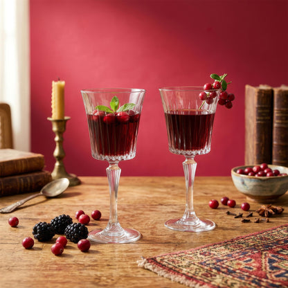 300ml Timeless Crystal Red Wine Glasses - Pack of 6