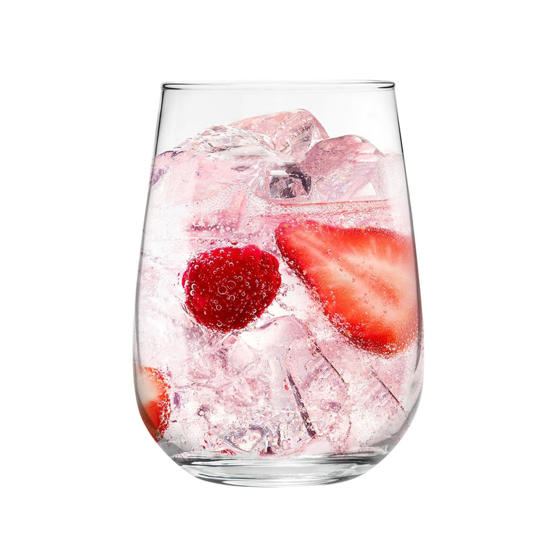 590ml Corto Stemless Gin Glasses - Pack of 6 - By Argon Tableware