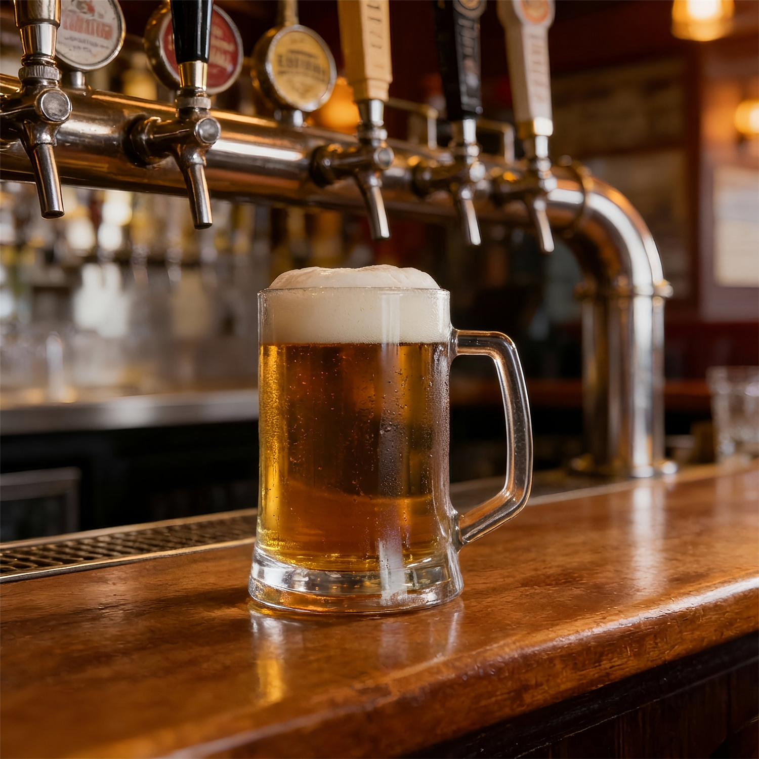 510ml (17oz) Southwark Glass Beer Mugs - Pack of 24