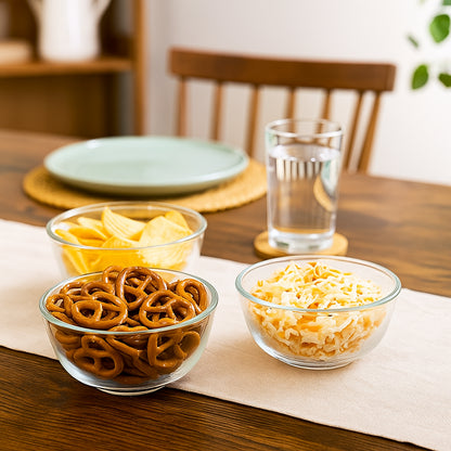 Glass Snack Bowls - 11cm - Pack of 6