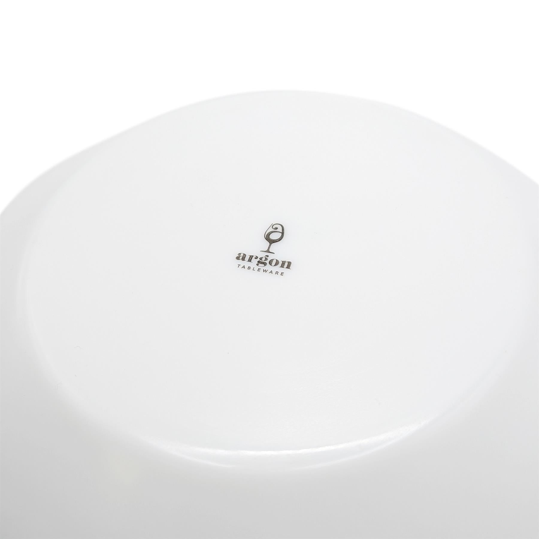 Round Opalware Dinner Plates - 25cm - White - Pack of 6
