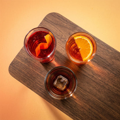 250ml Conical Glass Tumblers - Pack of 6