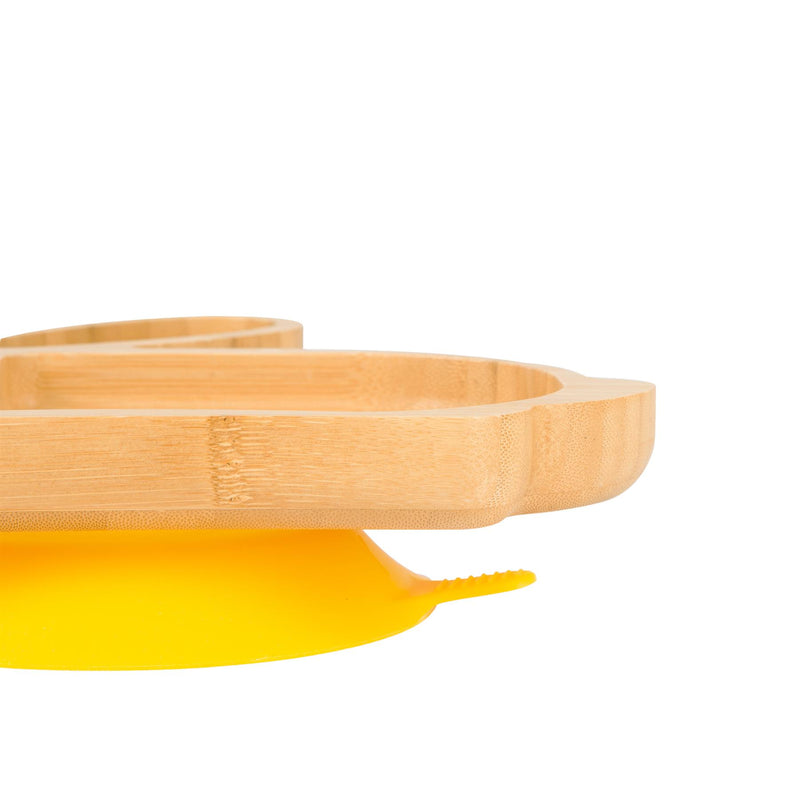 Bamboo Rabbit Baby Feeding Plate with Suction Cup - By Tiny Dining