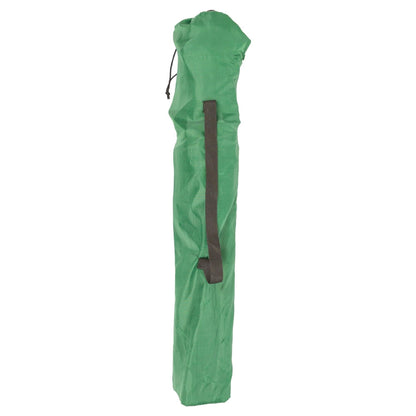 Folding Green Canvas Camping Chairs - Pack of 2