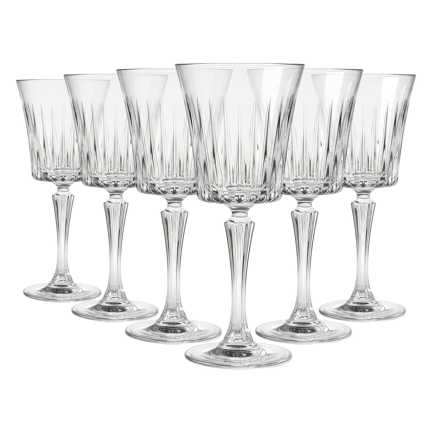 300ml Timeless Crystal Red Wine Glasses - Pack of 6