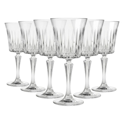 300ml Timeless Crystal Red Wine Glasses - Pack of 6
